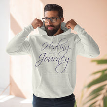 Load image into Gallery viewer, Healing is a Journey (Purple Lettering) Unisex Premium Pullover Hoodie