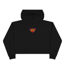 Load image into Gallery viewer, Healing is a Journey (Purple Lettering) Crop Hoodie