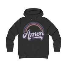 Load image into Gallery viewer, Amen (Purple) Girlie College Hoodie