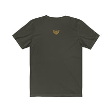 Load image into Gallery viewer, Healing is a Journey (Gold Lettering) Unisex Jersey Short Sleeve Tee