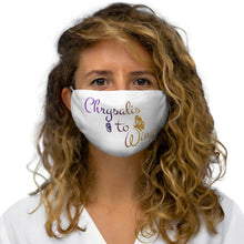 Load image into Gallery viewer, Chrysalis to Wings Snug-Fit Polyester Face Mask