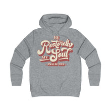 Load image into Gallery viewer, Restoreth My Soul Girlie College Hoodie
