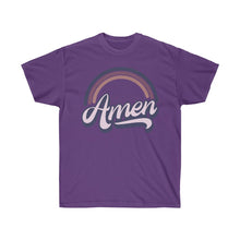 Load image into Gallery viewer, Amen (Purple) Unisex Ultra Cotton Tee