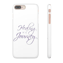 Load image into Gallery viewer, Healing is a Journey Snap Cases