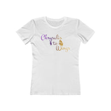 Load image into Gallery viewer, Chrysalis to Wings Women's The Boyfriend Tee