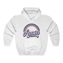Load image into Gallery viewer, Amen (Purple) Unisex Heavy Blend™ Hooded Sweatshirt