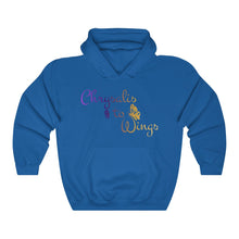 Load image into Gallery viewer, Chrysalis to Wings Unisex Heavy Blend™ Hooded Sweatshirt