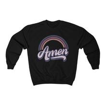 Load image into Gallery viewer, Amen (Purple) Unisex Heavy Blend™ Crewneck Sweatshirt