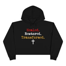 Load image into Gallery viewer, Healed Crop Hoodie