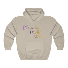 Load image into Gallery viewer, Chrysalis to Wings Unisex Heavy Blend™ Hooded Sweatshirt