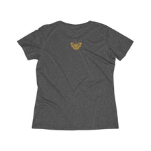 Load image into Gallery viewer, Healing is a Journey (Gold Lettering) Women's Heather Wicking Tee