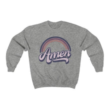 Load image into Gallery viewer, Amen (Purple) Unisex Heavy Blend™ Crewneck Sweatshirt