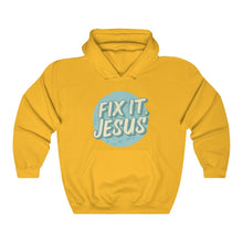 Load image into Gallery viewer, Fix It, Jesus Unisex Heavy Blend™ Hooded Sweatshirt