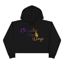 Load image into Gallery viewer, Chrysalis to Wings Crop Hoodie
