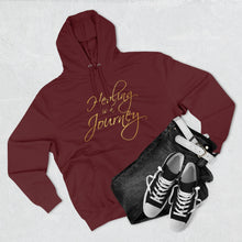 Load image into Gallery viewer, Healing is a Journey (Gold Lettering) Unisex Premium Pullover Hoodie