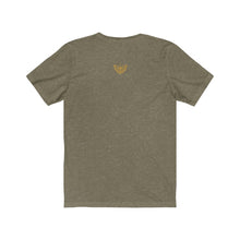 Load image into Gallery viewer, Healing is a Journey (Gold Lettering) Unisex Jersey Short Sleeve Tee