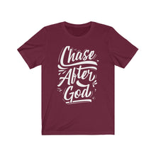 Load image into Gallery viewer, Chase After God Unisex Jersey Short Sleeve Tee