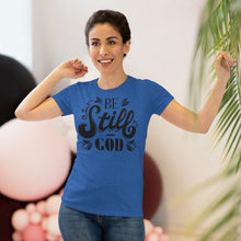 Load image into Gallery viewer, Be Still (Black) Women's Triblend Tee