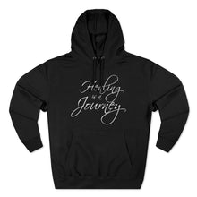 Load image into Gallery viewer, Healing is a Journey (White Lettering) Unisex Premium Pullover Hoodie