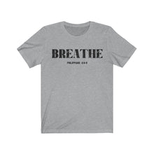 Load image into Gallery viewer, Breathe Unisex Jersey Short Sleeve Tee