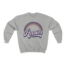 Load image into Gallery viewer, Amen (Purple) Unisex Heavy Blend™ Crewneck Sweatshirt