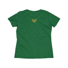 Load image into Gallery viewer, Healing is a Journey (Gold Lettering) Women's Heather Wicking Tee