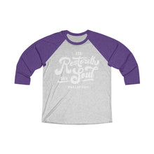 Load image into Gallery viewer, Restoreth My Soul Unisex Tri-Blend 3/4 Raglan Tee