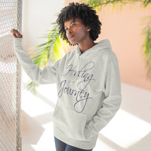 Load image into Gallery viewer, Healing is a Journey (Purple Lettering) Unisex Premium Pullover Hoodie