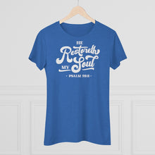 Load image into Gallery viewer, Restoreth My Soul Women's Triblend Tee