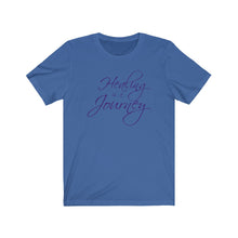 Load image into Gallery viewer, Healing is a Journey Jersey Short Sleeve Tee