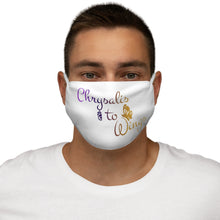Load image into Gallery viewer, Chrysalis to Wings Snug-Fit Polyester Face Mask
