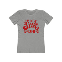 Load image into Gallery viewer, Be Still Women's The Boyfriend Tee