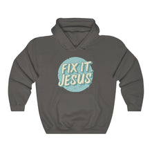 Load image into Gallery viewer, Fix It, Jesus Unisex Heavy Blend™ Hooded Sweatshirt