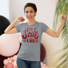 Load image into Gallery viewer, Be Still (Red) Women's Triblend Tee