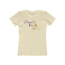 Load image into Gallery viewer, Chrysalis to Wings Women's The Boyfriend Tee
