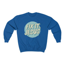 Load image into Gallery viewer, Fix It, Jesus Unisex Heavy Blend™ Crewneck Sweatshirt