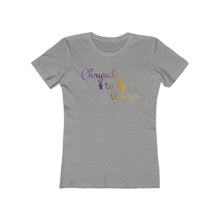 Load image into Gallery viewer, Chrysalis to Wings Women's The Boyfriend Tee