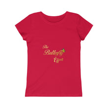 Load image into Gallery viewer, The Butterfly Effect Girls Princess Tee