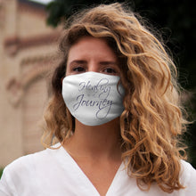 Load image into Gallery viewer, Healing is a Journey (Purple) Snug-Fit Polyester Face Mask