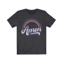 Load image into Gallery viewer, Amen (Purple) Unisex Jersey Short Sleeve Tee