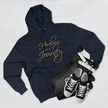 Load image into Gallery viewer, Healing is a Journey (Gold Lettering) Unisex Premium Pullover Hoodie