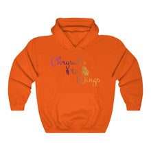 Load image into Gallery viewer, Chrysalis to Wings Unisex Heavy Blend™ Hooded Sweatshirt