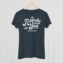 Load image into Gallery viewer, Restoreth My Soul Women's Triblend Tee