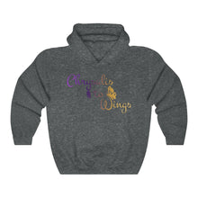 Load image into Gallery viewer, Chrysalis to Wings Unisex Heavy Blend™ Hooded Sweatshirt