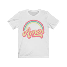 Load image into Gallery viewer, Amen (Tri Color) Unisex Jersey Short Sleeve Tee