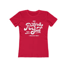 Load image into Gallery viewer, Restoreth My Soul Women's The Boyfriend Tee