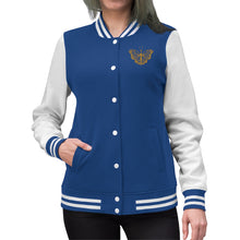 Load image into Gallery viewer, Butterfly (Gold) Women's Varsity Jacket
