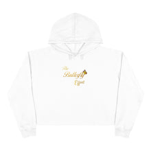 Load image into Gallery viewer, The Butterfly Effect Crop Hoodie
