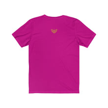 Load image into Gallery viewer, Healing is a Journey (Gold Lettering) Unisex Jersey Short Sleeve Tee