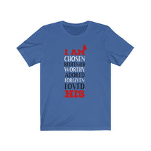 Load image into Gallery viewer, I AM HIS Unisex Jersey Short Sleeve Tee